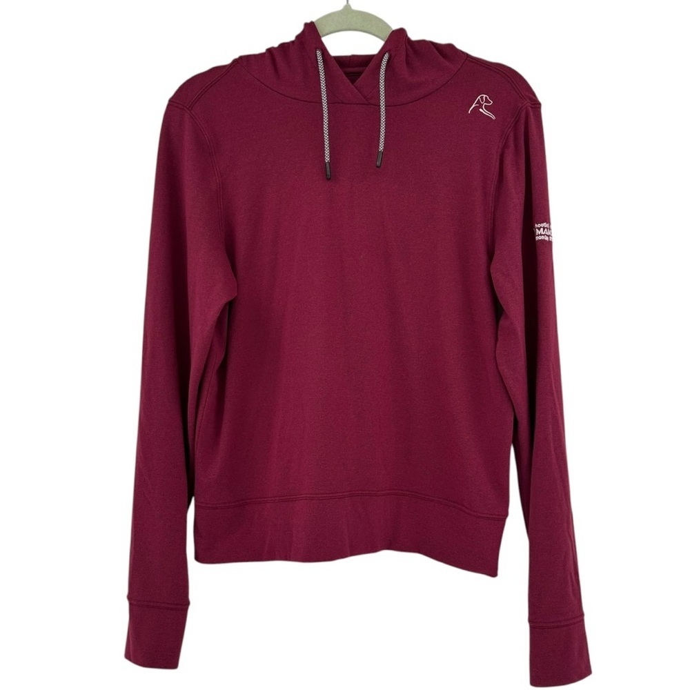 Rhoback‎ Women's Maroon Pullover Hoodie Monday After the Masters